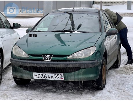 м036аа550, Peugeot 206
