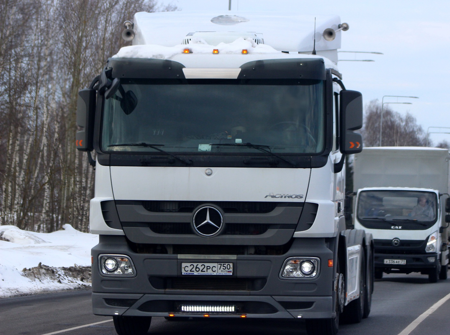 с 262 рс 750, Mercedes-Benz Actros 2nd gen (MP2/MP3), 2002–2020