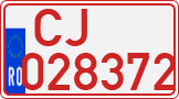 License plate of Romania, Provisional