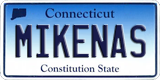Connecticut, Vanity Plates