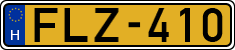license plates of Hungary, Commercial vehicles (1990)