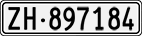 License plate of Switzerland, Cars
