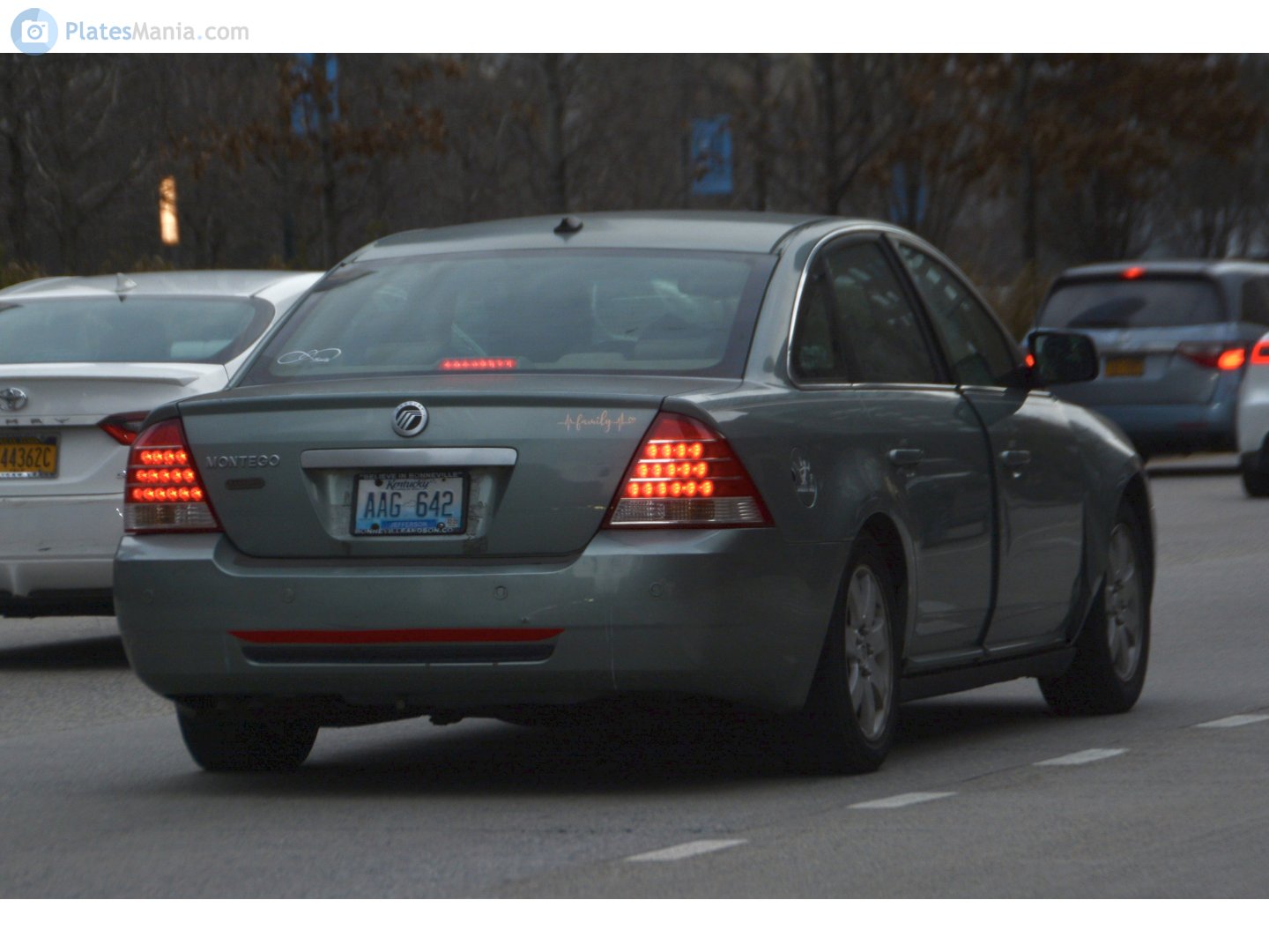 AAG 642, Mercury Montego 3rd gen (D333; NA-market), 2004–2007