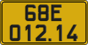 License plate of Vietnam, Commercial vehicles