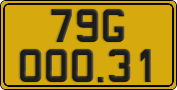 License plate of Vietnam, Commercial vehicles
