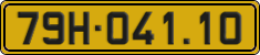License plate of Vietnam, Commercial vehicles