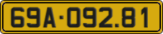 License plate of Vietnam, Commercial vehicles