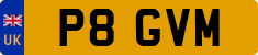 License plate of the United Kingdom, 1983 year system