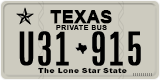 Texas, Private Bus (U12-345)