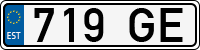 License plate of Estonia, Trailers