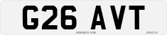 License plate of the United Kingdom, 1983 year system
