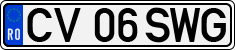 License plate of Romania, Regular plates