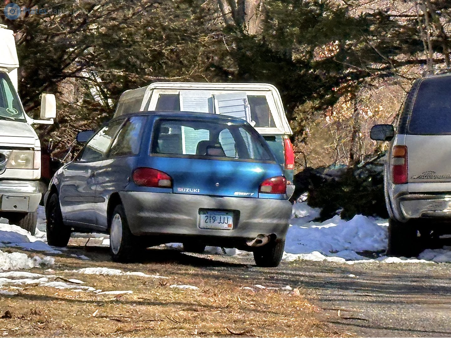 219-JJJ, Suzuki Swift 3rd gen (NA-market), 1995–2000 (rebadged Geo Metro)