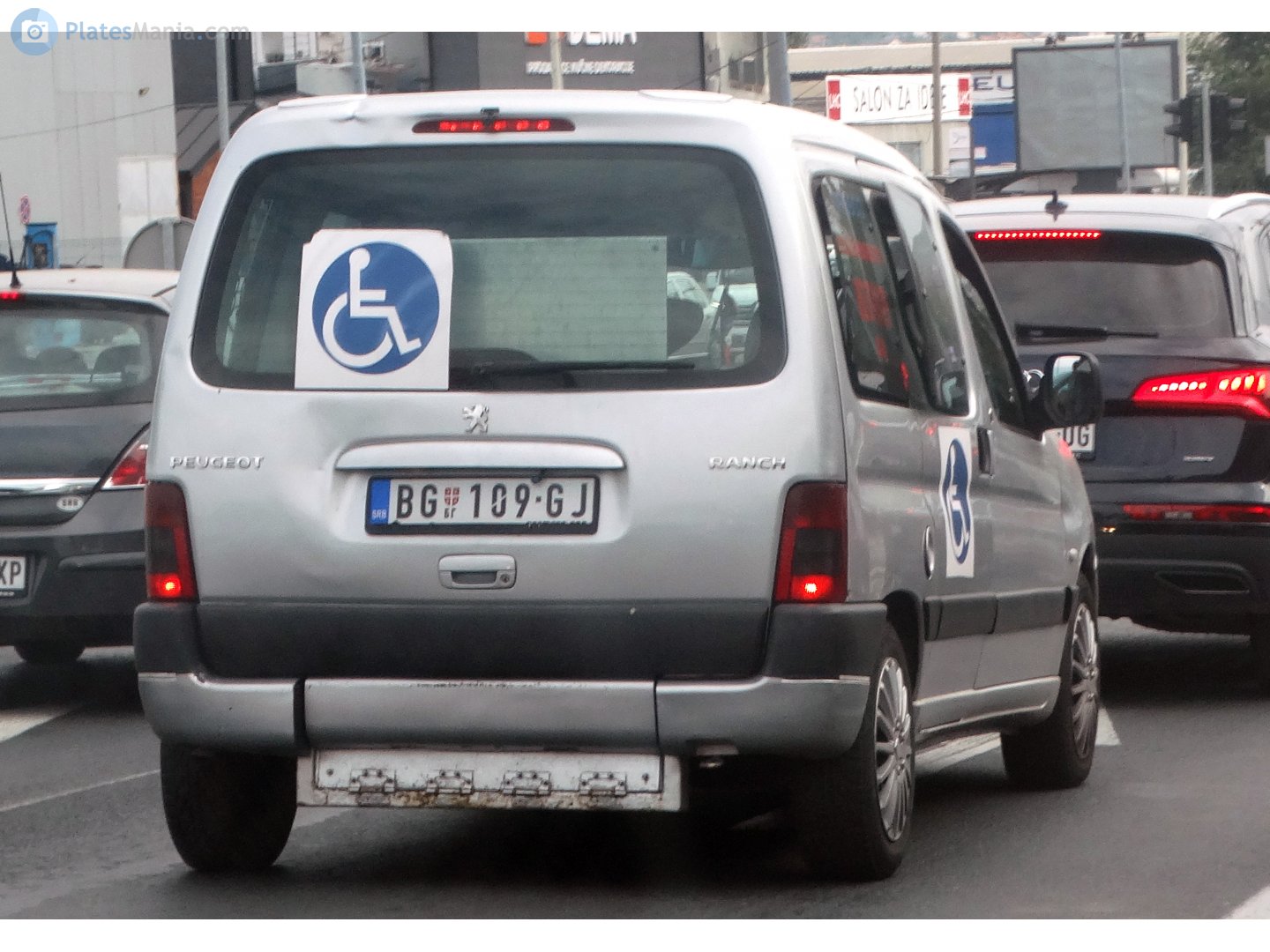 BG 109-GJ, Peugeot Ranch 1st gen (M49; IT-market), 1996–2008