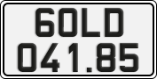 License plate of Vietnam, Specialty plates