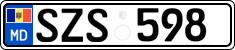 License plate of Moldova, Cars (2015)