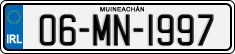 License plate of Ireland, Regular plates