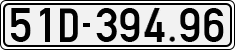 License plate of Vietnam, Cars
