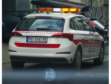 BG 2663-BR, Skoda Scala