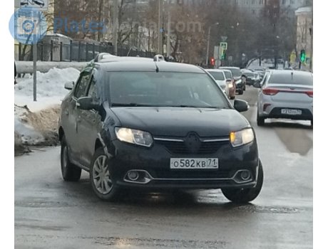 о582кв71, Renault Logan