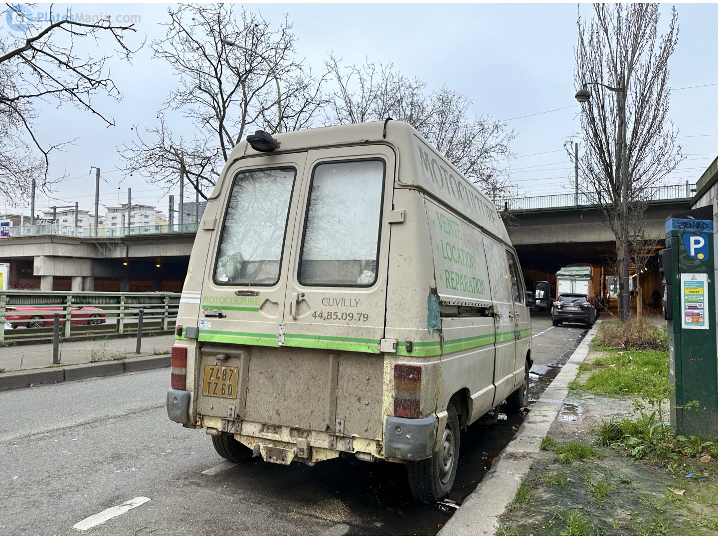 7487 TZ 60, Renault Trafic 1st gen, 1980–2001