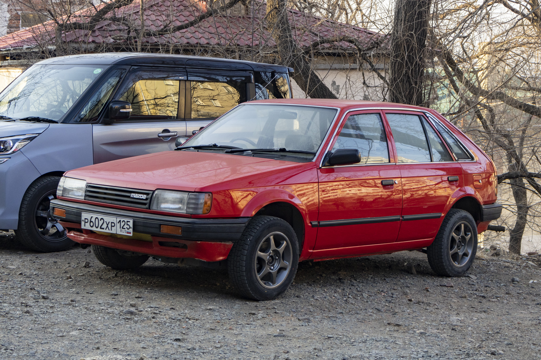 р 602 хр 125, Mazda Familia 5th gen 5-door Hatch (BF), 1985–1989