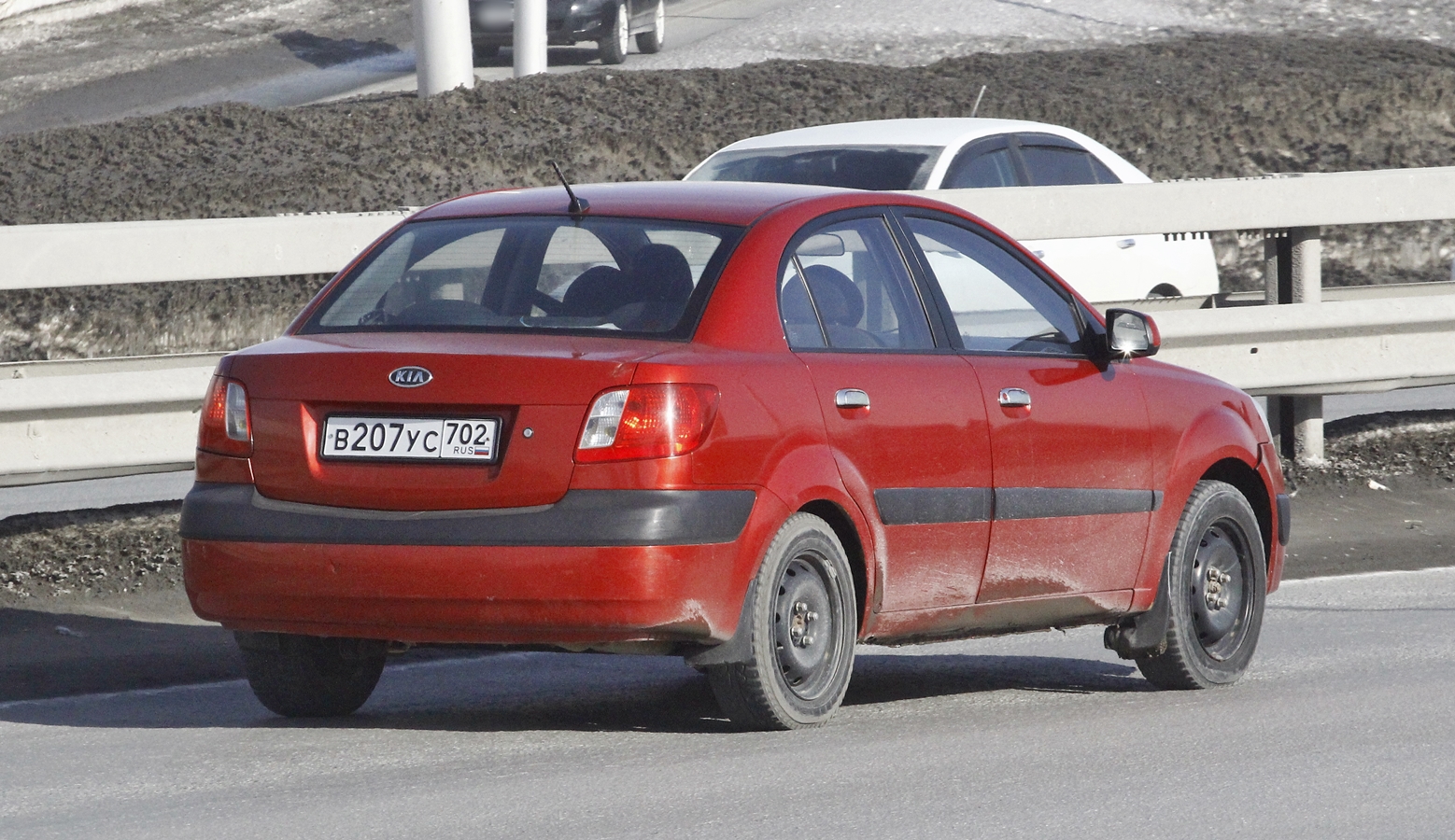 в 207 ус 702, Kia Pride 2nd gen Sedan (JB; KR-market), 2005–2009