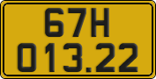 License plate of Vietnam, Commercial vehicles