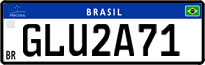 License plate of Brazil, Private owners (Mercosul)