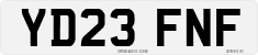 License plate of the United Kingdom, 2001 year system