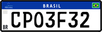 License plate of Brazil, Private owners (Mercosul)
