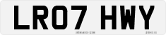 License plate of the United Kingdom, 2001 year system
