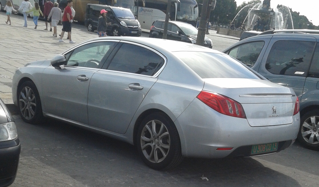 U 308 CD 13, Peugeot 508 1st gen Sedan (W23), 2010–2014