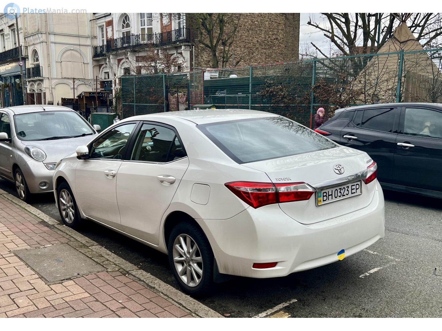 BH 0323 EP, Toyota Corolla 11th gen (Altis/Quest) Sedan (E170/E180; Global-market), 2013–2020 (–present for ZA-market)