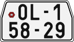 License plate of the Czech Republic, Motorcycles (1960)