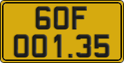 License plate of Vietnam, Commercial vehicles