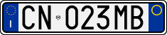 License plate of Italy, Cars (1994 year series)