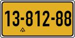 License plate of Israel, Regular plates
