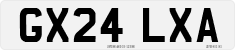 License plate of the United Kingdom, 2001 year system
