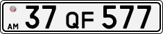 License plate of Armenia, Private owners