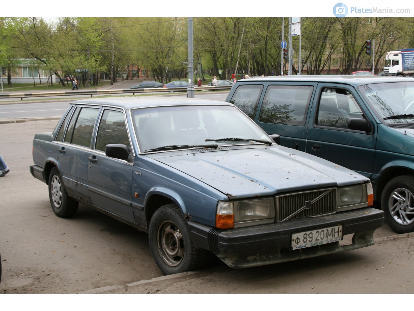 ф 8920 МН, Volvo 740 1st gen Sedan (744), facelift, 1989–1992
