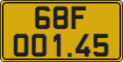 License plate of Vietnam, Commercial vehicles