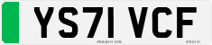 License plate of the United Kingdom, 2001 year system