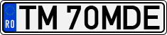 License plate of Romania, Regular plates
