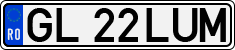 License plate of Romania, Regular plates