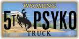 Wyoming, Truck (1(2) 12345)