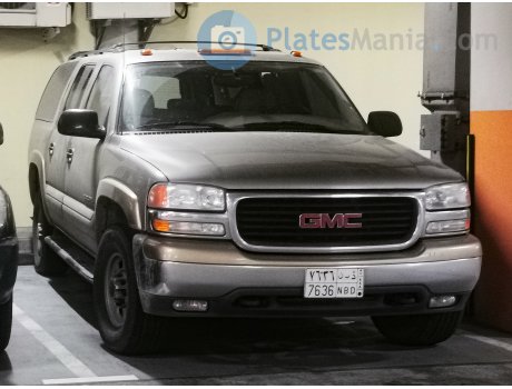 ‎٧٦٣٦‎ ‎د ب ن‎ / 7636 NBD, GMC Suburban