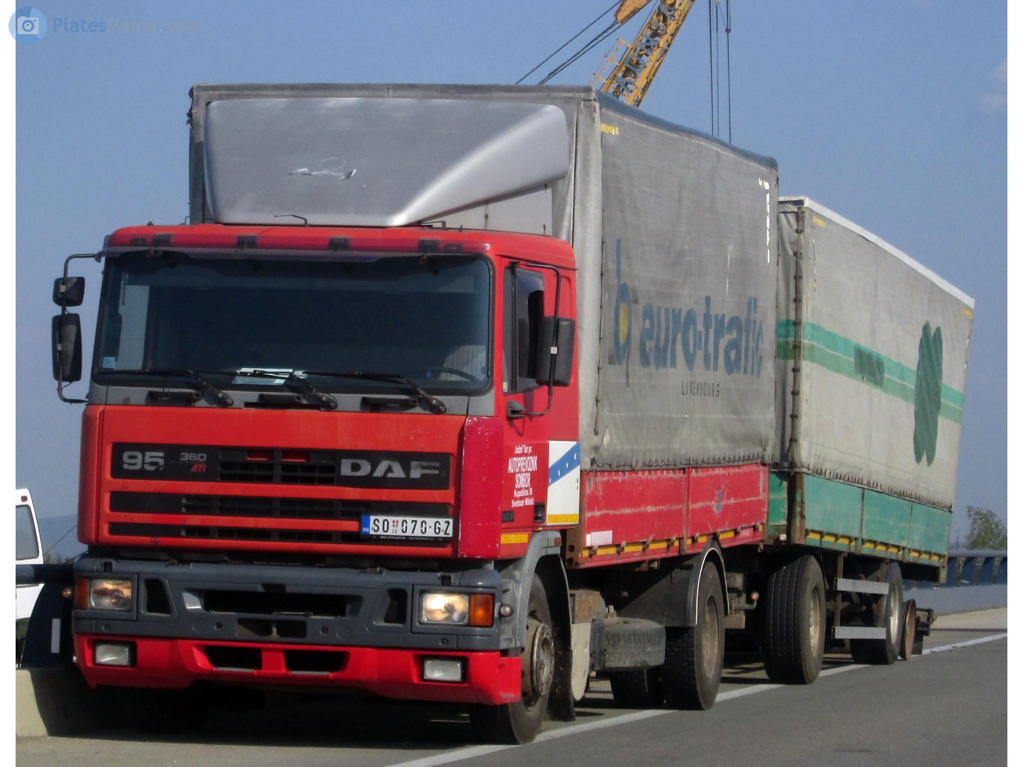 SO 070-GŽ, DAF 95 1st gen, 1987–1997