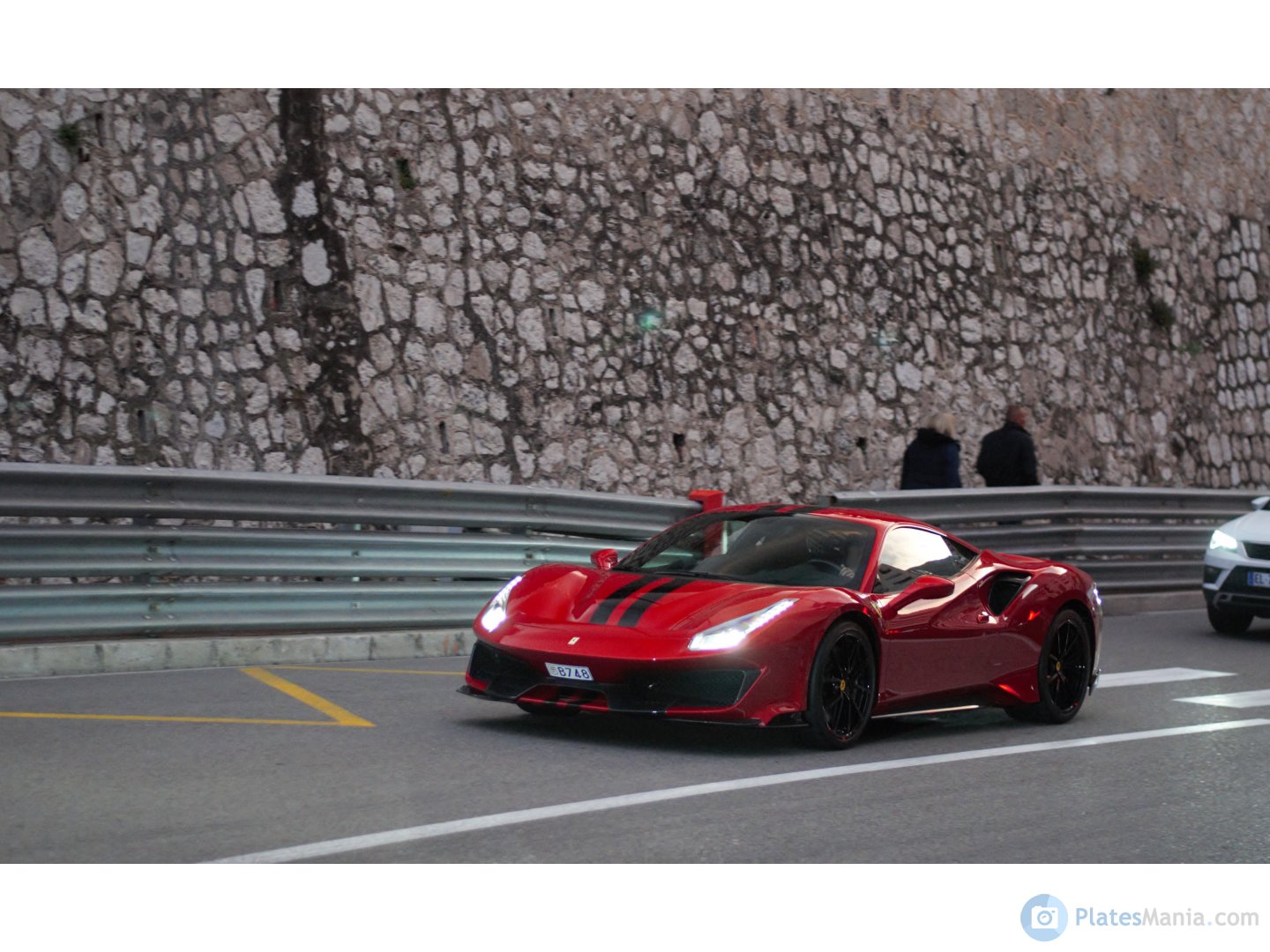 B748, Ferrari 488 1st gen Pista Berlinetta (F142M), 2018–2020