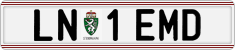 License plate of Austria, Regular plates